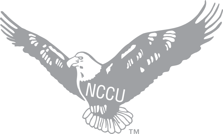 NCCU Eagles 1987-2005 Secondary Logo diy DTF decal sticker